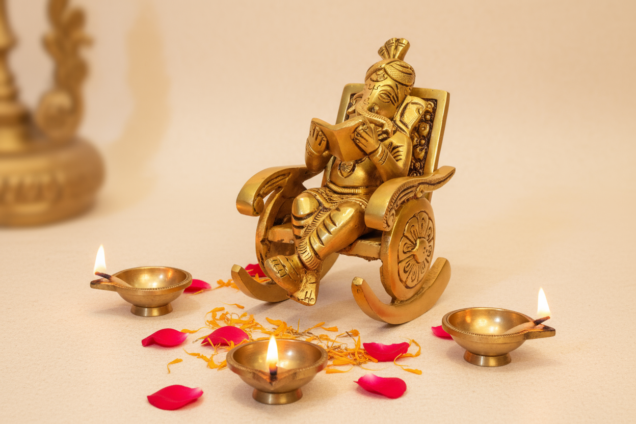 Brass Diyas Variation 2A