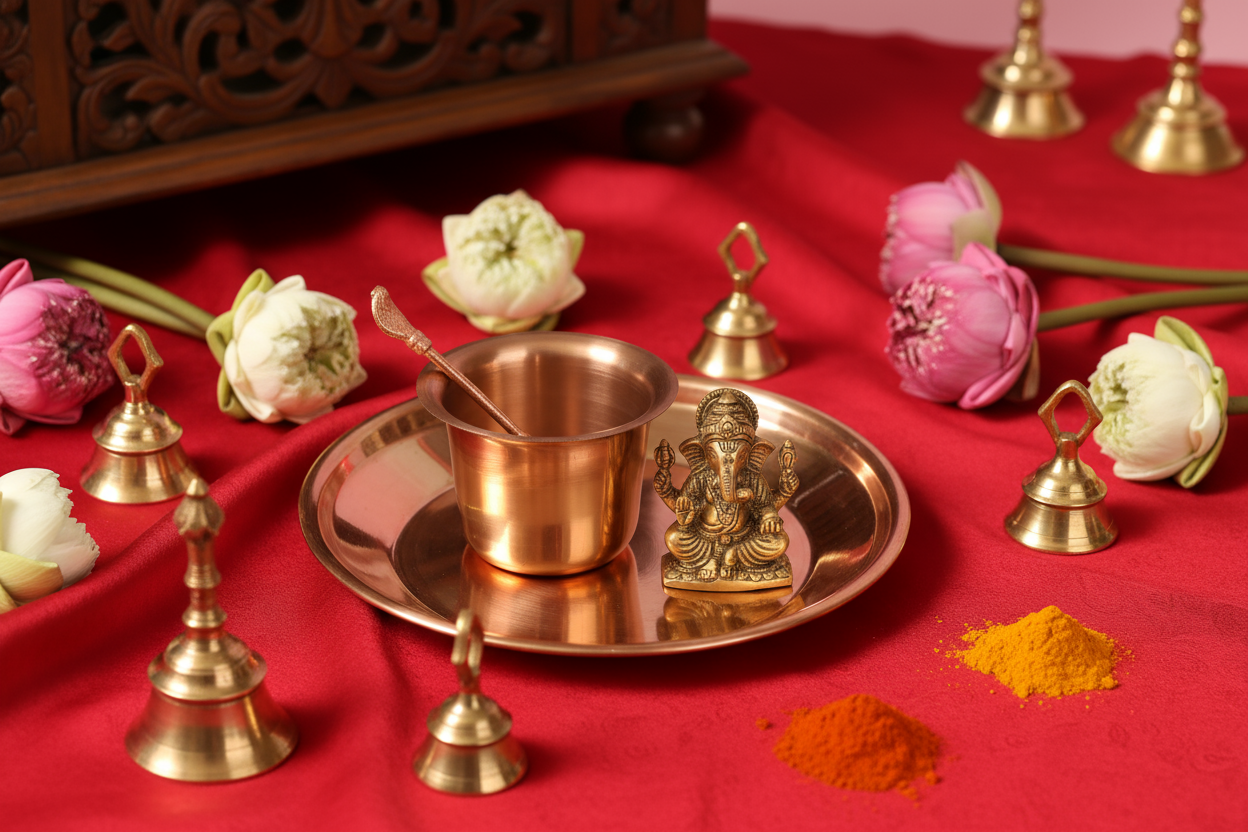 Red silk temple worship - correct proportions